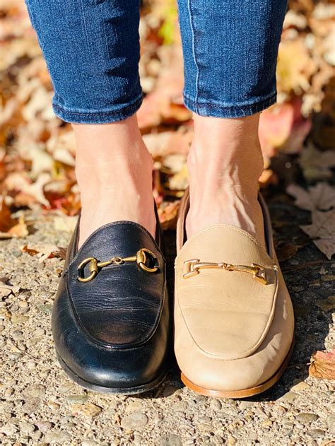 gucci look a like loafers|Gucci heeled loafer dupes.